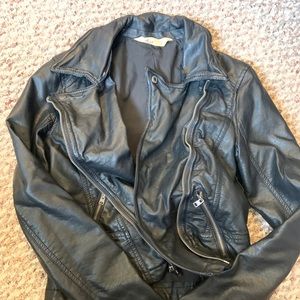 Hollister Leather Jacket